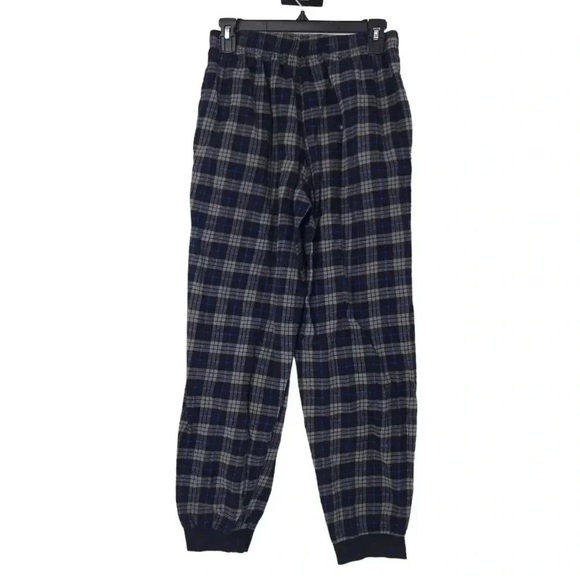 NORDSTROM MEN’S SHOP FLANNEL PAJAMA PANTS SMALL TAPERED LOUNGEWEAR BOTTOMS - Picture 6 of 7